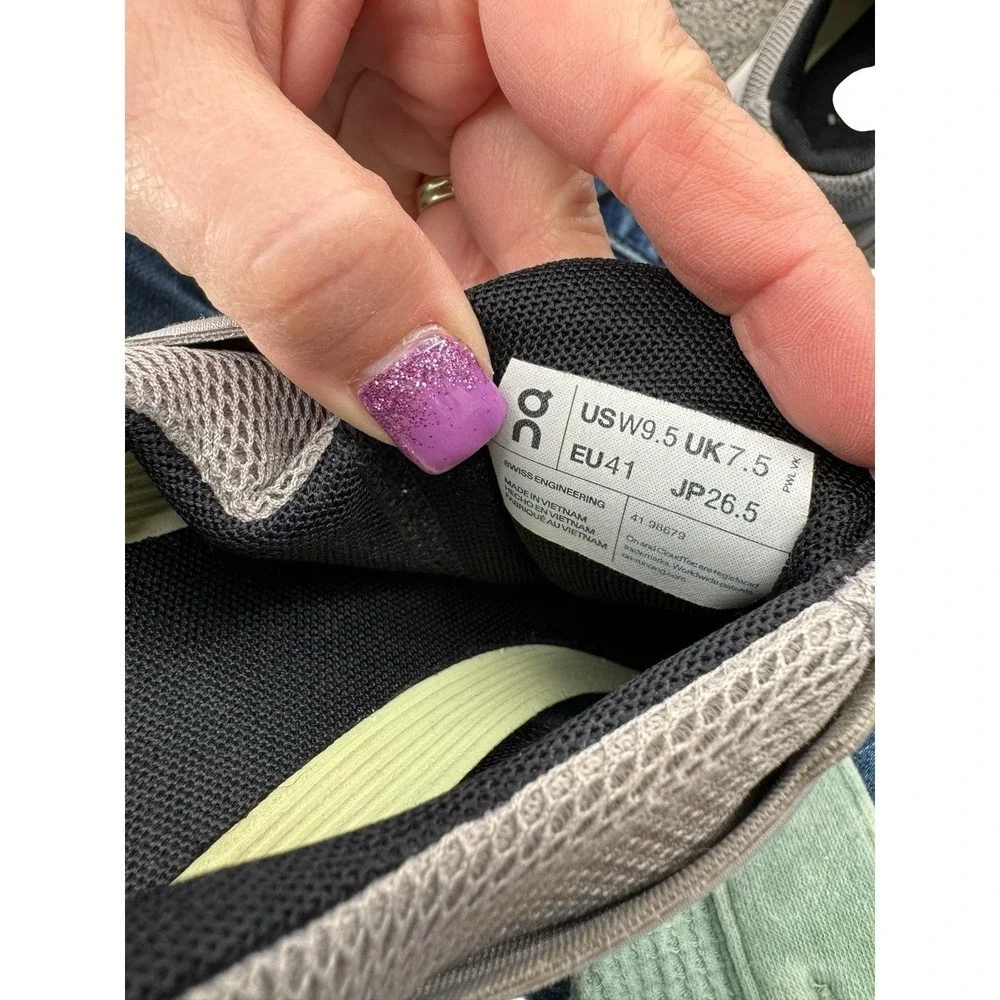 On Running Women's Alloy Glacier Cloudswift Train Sneakers Size 9.5